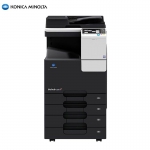 柯尼卡美能达 C226 黑色 A3彩色数码多功能复合机复印机打印机扫描多功能一体机(双面器+输稿器+四纸盒无线网卡)