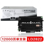 联想（lenovo) LT/ LD2822 原装硒鼓 粉盒适用于LJ2200/ 2250N打印机 LD2822 硒鼓 （5%覆盖约打印12000页）