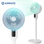 艾美特Airmate空气循环扇/ 直流变频落地扇/ 24档调速定时家用遥控电风扇FA18-RD48