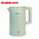 格来德 （Grelide） 电热水壶恒温烧水壶1.7L大容量304不锈钢一键保温55度D2818K 豆蔻绿