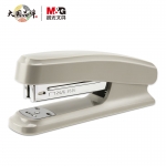 晨光(M&G) 文具 12#订书机 耐用便携订书器 办公用品ABS92723 灰色