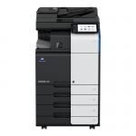 柯尼卡美能达 C300i 黑色 A3彩色多功能复合机复印机打印机扫描多功能一体机(双面器+输稿器+四纸盒)