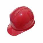 双利 安全帽 一字型,PE,旋钮式；SL-109-红