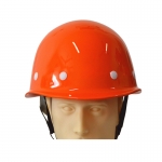 双利 安全帽 盔式,硬质合金玻璃钢,旋钮式；SL-6-橘