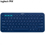 罗技（Logitech）  K380 键盘 蓝牙办公键盘 女友 便携超薄键盘 笔记本键盘 蓝色
