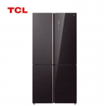 TCL 格物系列冰箱 四区双变温 555升大容量 空间大师 分子保鲜 双对开门 R555C10-SS 耀夜棕